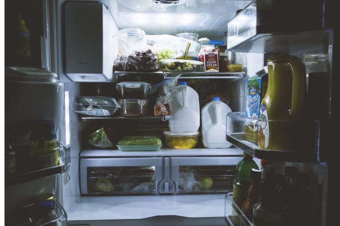 Lumière dans le frigo