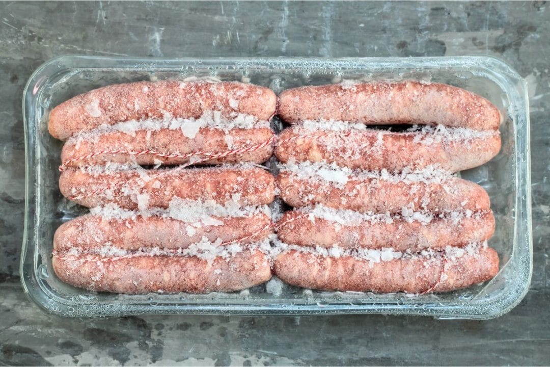 ces saucisses sont rappelées pour présence d’inox dans l’emballage