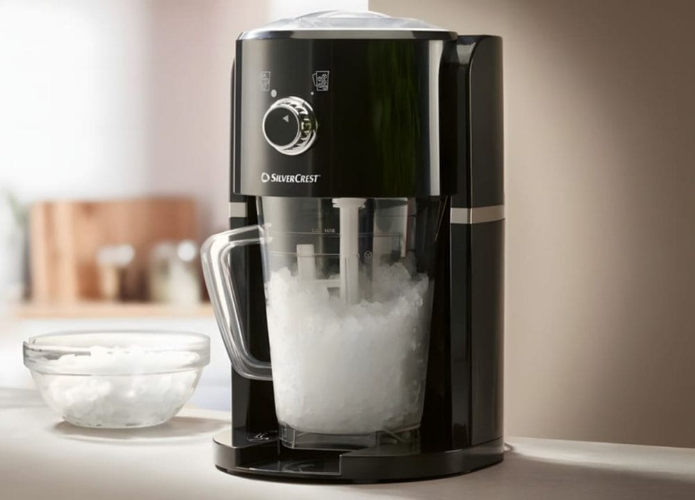 Glace pilée avec l'appareil Silvercrest